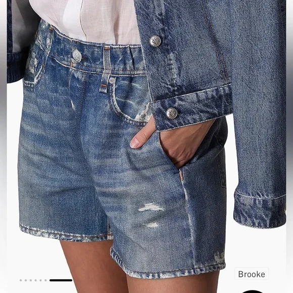 Rag & Bone Miramar Walking Short in Brooke Wash XXS NWT - Picture 5 of 6